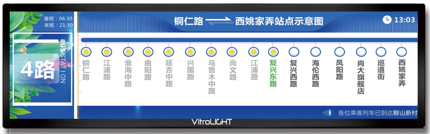 38寸车载导乘屏