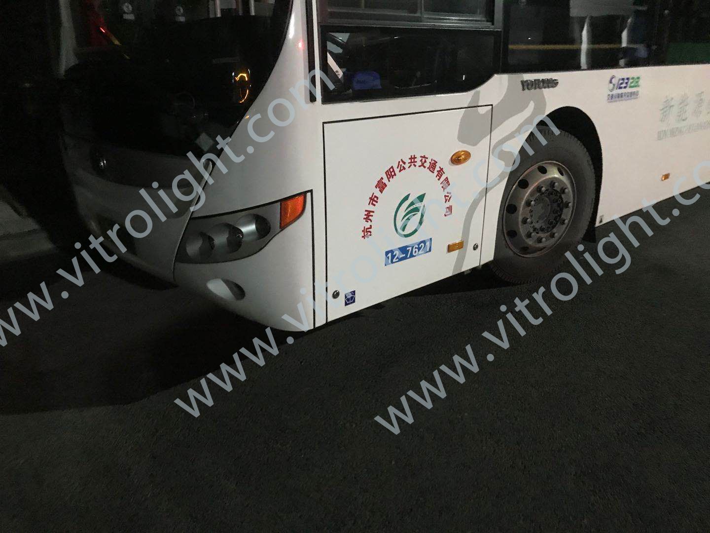 38-inch strip screen installed in Hangzhou Fuyang