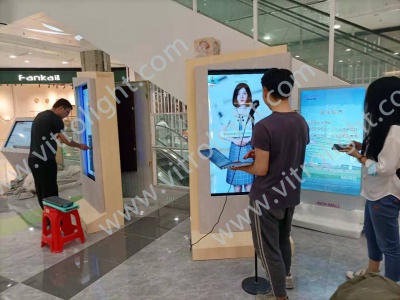 Guangzhou Baiyunshan 55 inch transparent screen