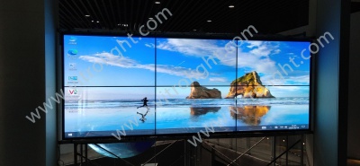 55-inch 23 transparent OLED in Beijing Science City Future Park