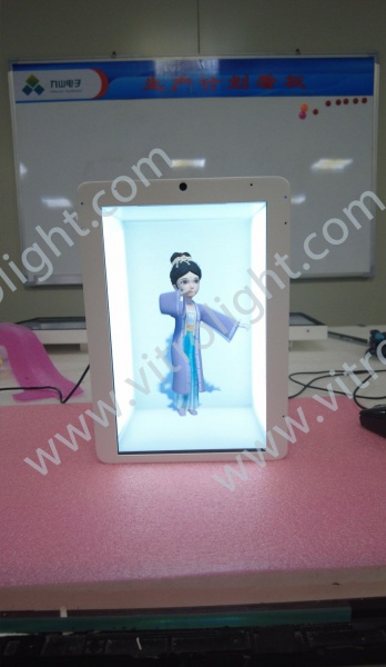 10.1 inch transparent LCD display cabinet