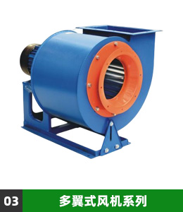 多翼式风机系列