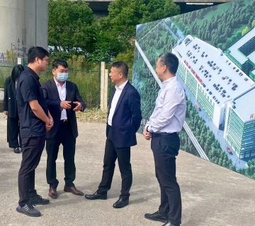 zhu jianjun, a member of the standing committee of the taizhou municipal party committee and secretary of the wenling municipal party committee, and his delegation inspected the xingyi zhu jianjun, a member of the standing committee of the taizhou municipal party committee and secretary of the wenling municipal party committee, and his delegation inspected the xingyi