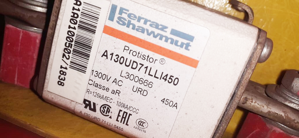 LDZ10506540, A1A0100502, 6SR4900-0JM01-2AD0, Siemens G4 G5 CELL FUSE