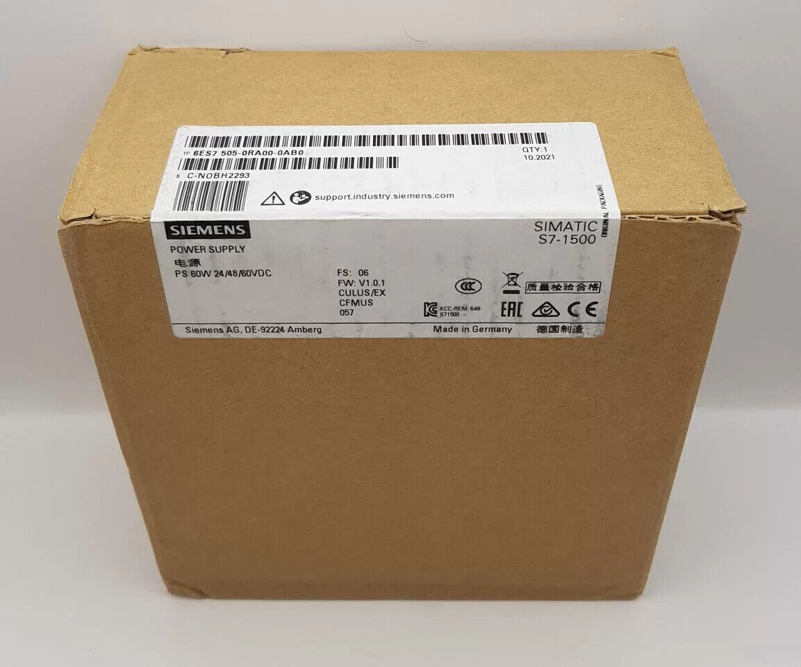 Siemens 6AV2102-0AA05-0AA5 SIMATIC WinCC Advanced V15.1, 6ES7136-6BA01 ...