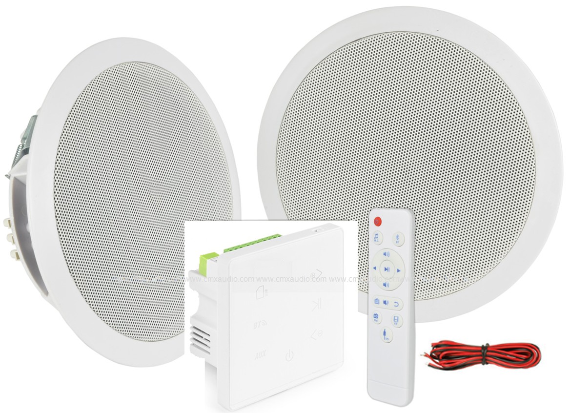 A3D InWall Amplifier & Ceiling Speaker Set 15W+15W Wi Fi Music