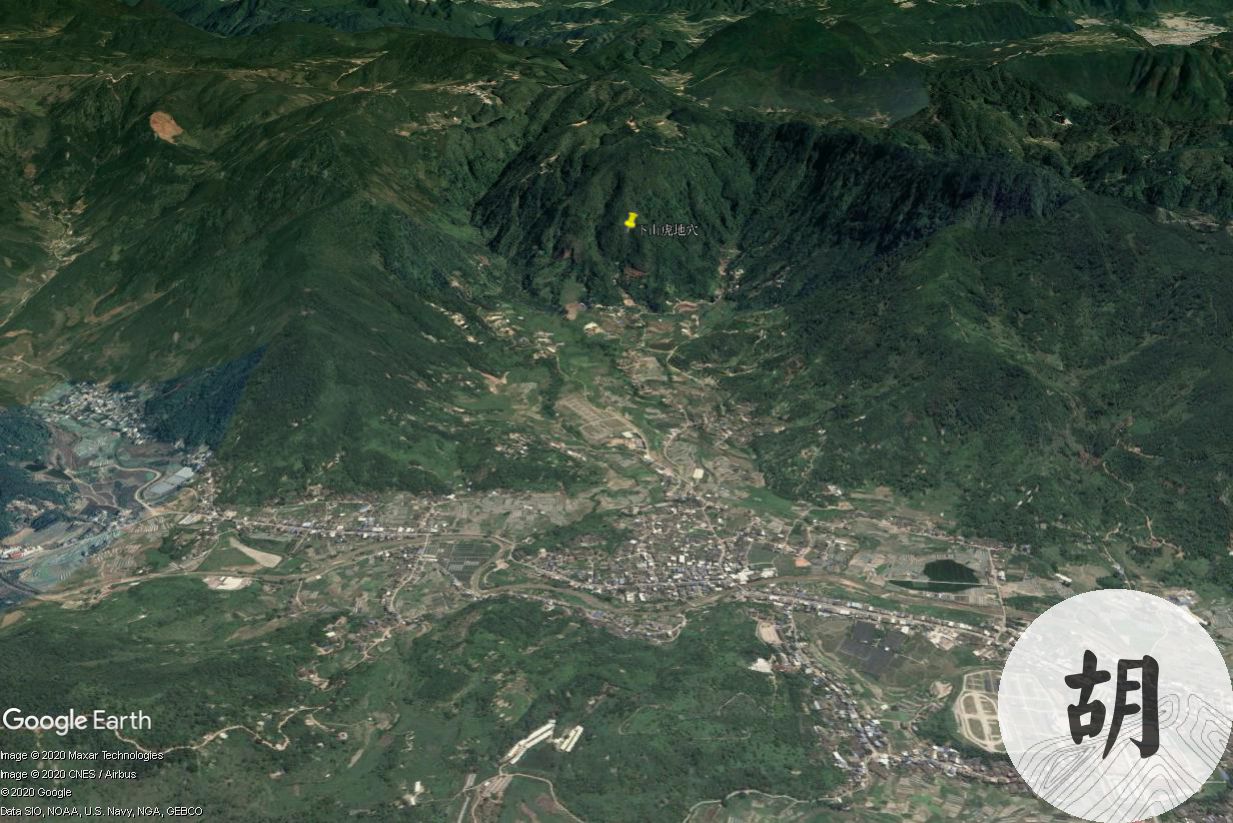 此地在福建省，是我点给一位客户的穴位，喝形下山老虎穴