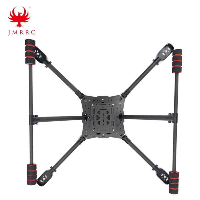 Quad 750mm Carbon Fiber Frame Kit with Fixed Landing Gear