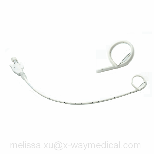 Nephrostomy abscess large Locking Drainage Catheters with safety string ...