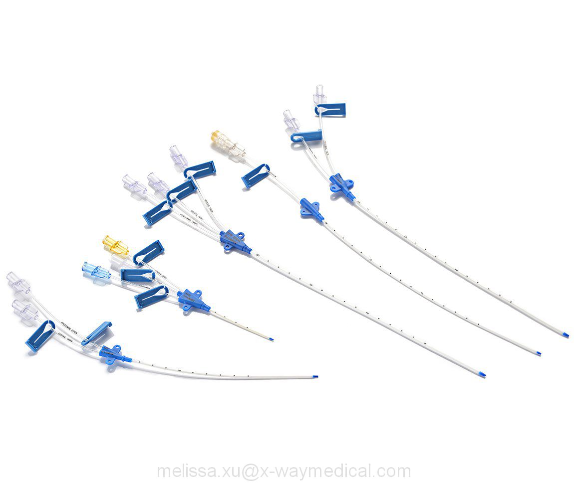 Radiopaque Administration I.V. fluids peripherally inserted Central Venous Catheter Kits for CVP measurement, drug parenteral nutrition blood withdrawalPICC CVC tube