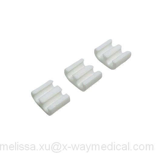 3.0mm Medical dual three quad channels guide wire protective tube clips