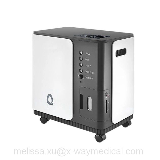 1L 3L 5L Wireless intelligent remote control Home oxygen concentrator with LCD display, voice announcement oxgenerator making machine