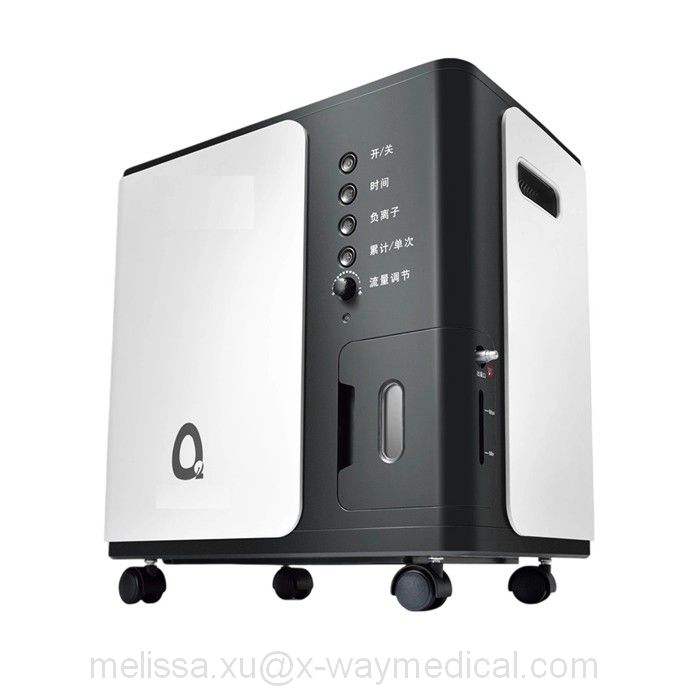 1L 3L 5L Wireless intelligent remote control Home oxygen concentrator with LCD display, voice announcement oxgenerator making machine