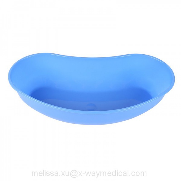 250ml 500ml 700ml Disposable Kidney Dish, 800ml 1000ml Polypropylene Single Use Curved Kidney Basin Plate Disk with Graduation Scale Spout Mouth