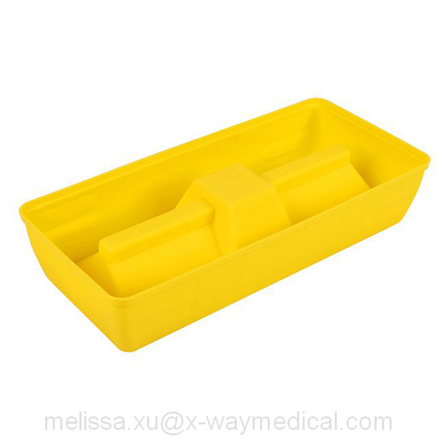 Single Use Surgical Dumped Knife Tray and Blades Dish Pot Basin Plate, Disposable Medical Discarded Blade Box