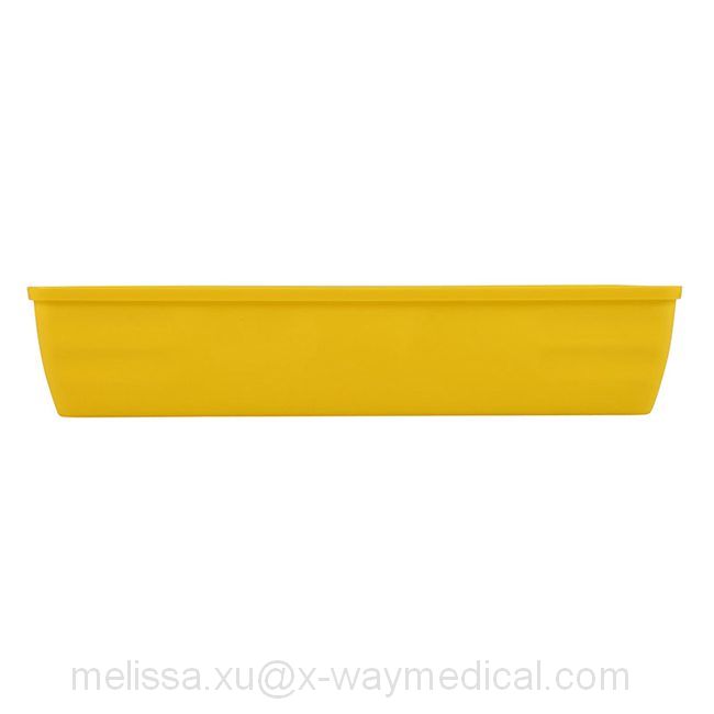 Single Use Surgical Dumped Knife Tray and Blades Dish Pot Basin Plate, Disposable Medical Discarded Blade Box