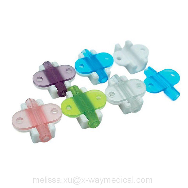 Medical 4Fr 4F - 12Fr 12F Catheter Butterfly Clip, adjustable clamps