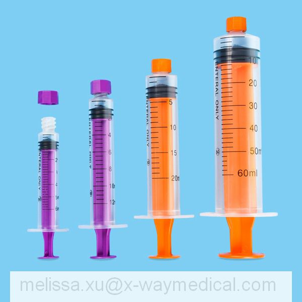 6ml 12ml 20ml 60ml Single Use liquid medication measurement Oral dosing Syringes for children and pets, pills capsules swallowing syringe
