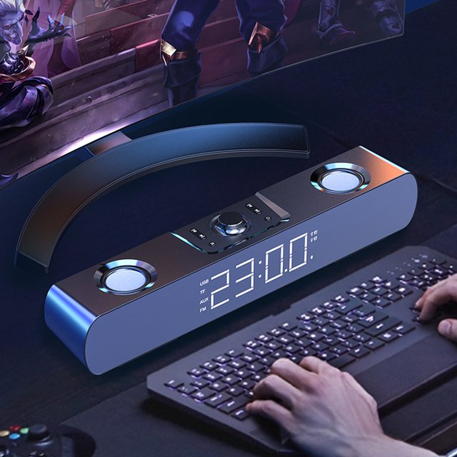 SOAIY SH16 Mirror Home Portable Bluetooth wireless Speaker