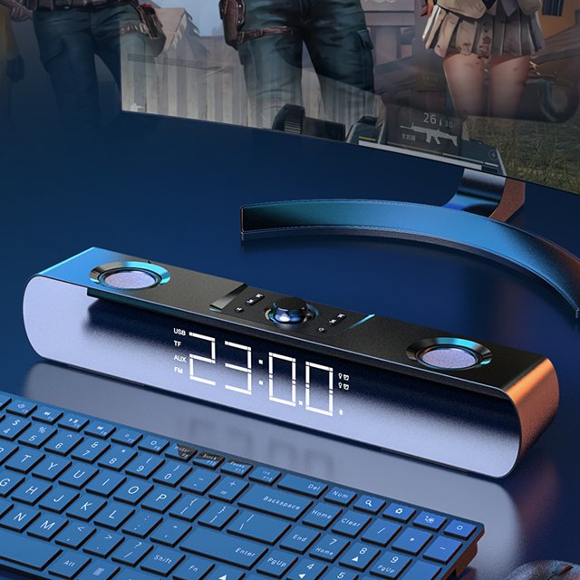 SOAIY SH16 Mirror Home Portable Bluetooth wireless Speaker