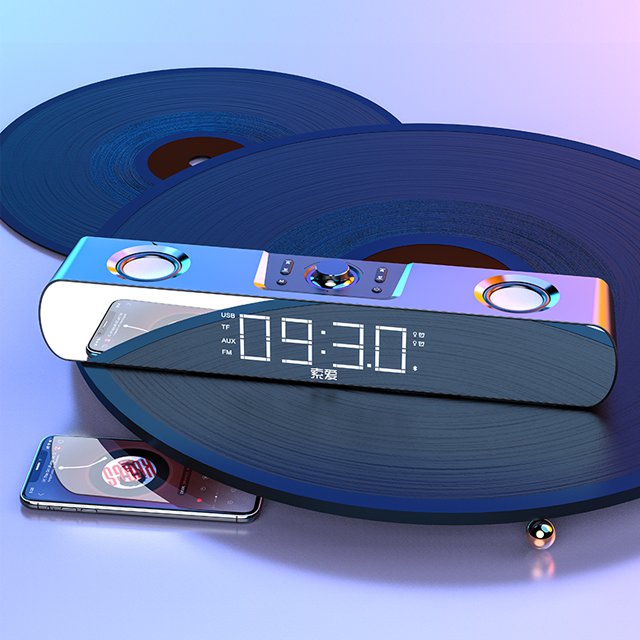 SOAIY SH16 Mirror Home Portable Bluetooth wireless Speaker