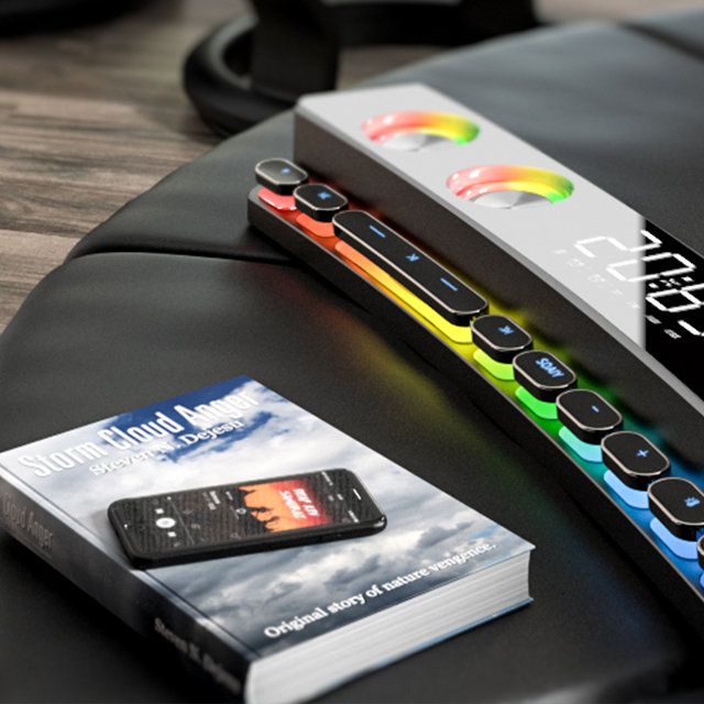 SOAIY SH39 Bluetooth wireless RGB gaming speaker with mechanical buttons