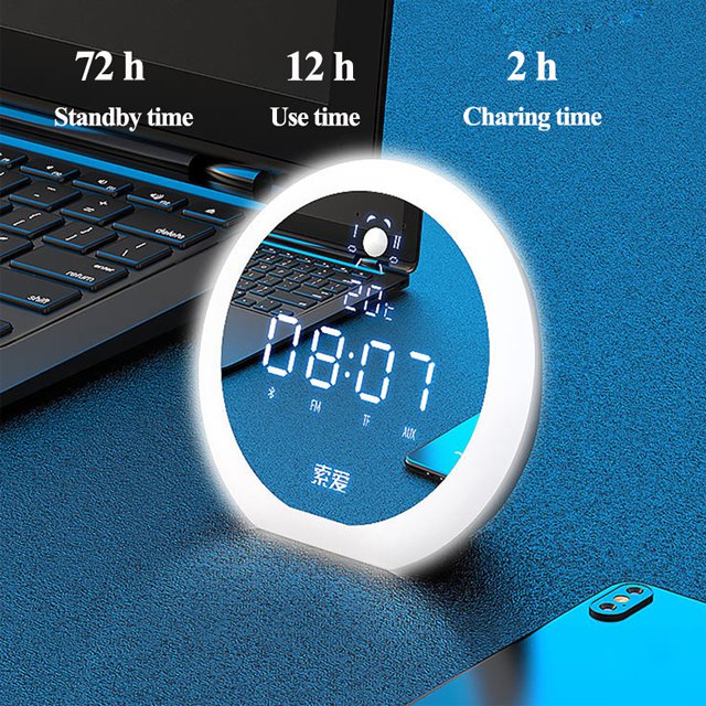 SOAIY E19 touch custom Wholesale blooth speaker wireless with Induction light