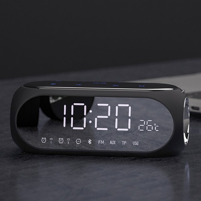 SOAIY S69 BT 5.0 FM radio play sterio bloothooth speakers vibration speaker