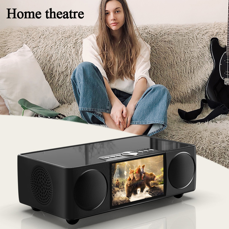 SOAIY S99 bass bluetoth speakers blutooth surround sound speaker with Display screen