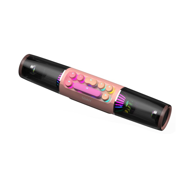 SOAIY SH19 gaming version Bluetooth sound bar wired RGB led light gaming speakers