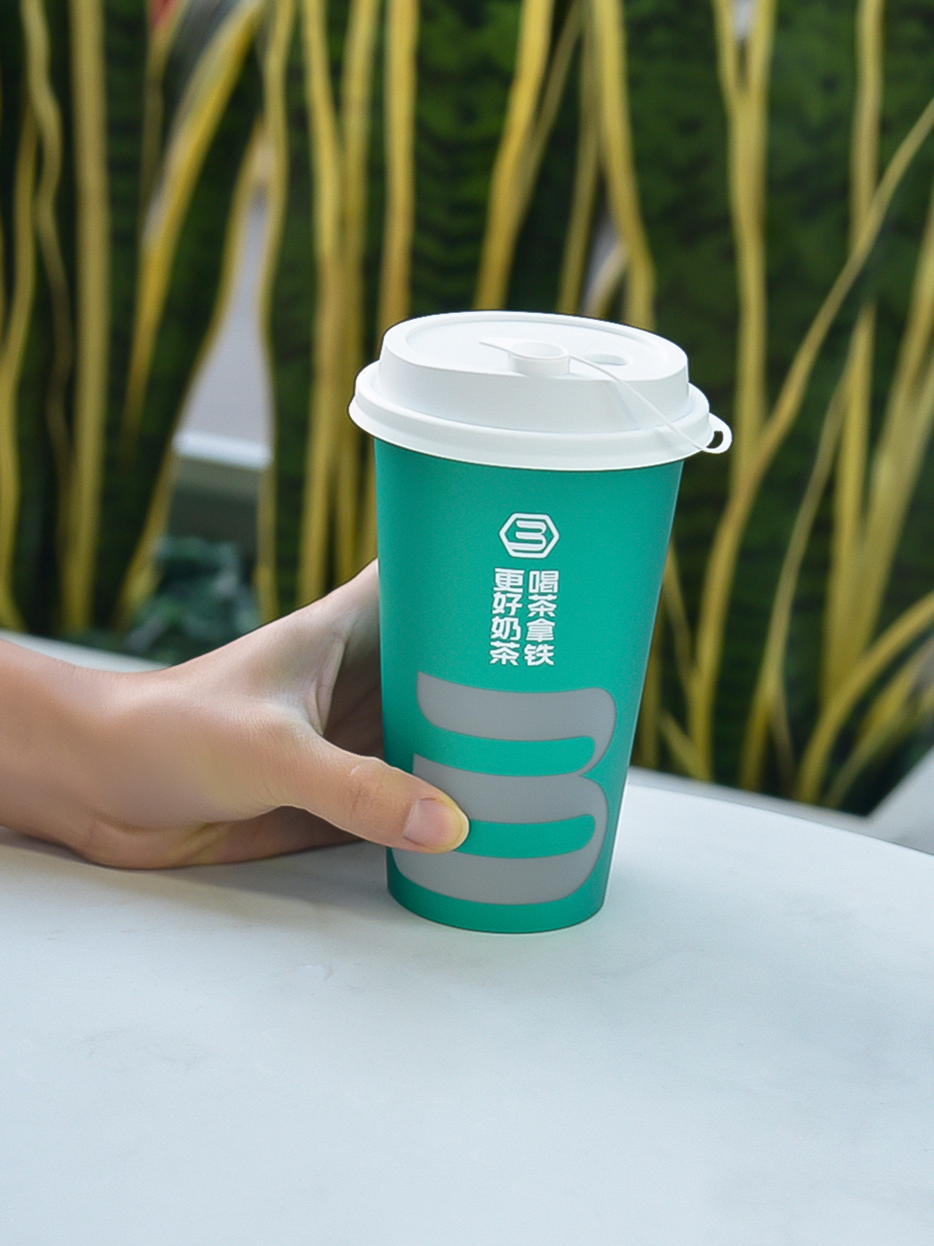 customized coffee cups with lids bubble tea
