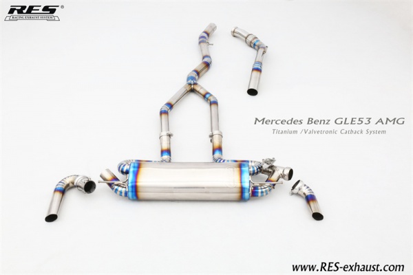 Mercedes Benz GLE53 AMG Titanium /Valvetronic Catback System