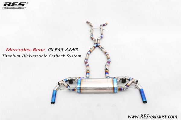 Mercedes-Benz GLE43 AMG Titanium /Valvetronic Catback System