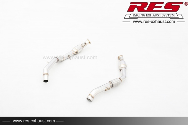 Mercedes Benz GL63 W166 AMG All SS304 / Cat (With Cat) Downpipe