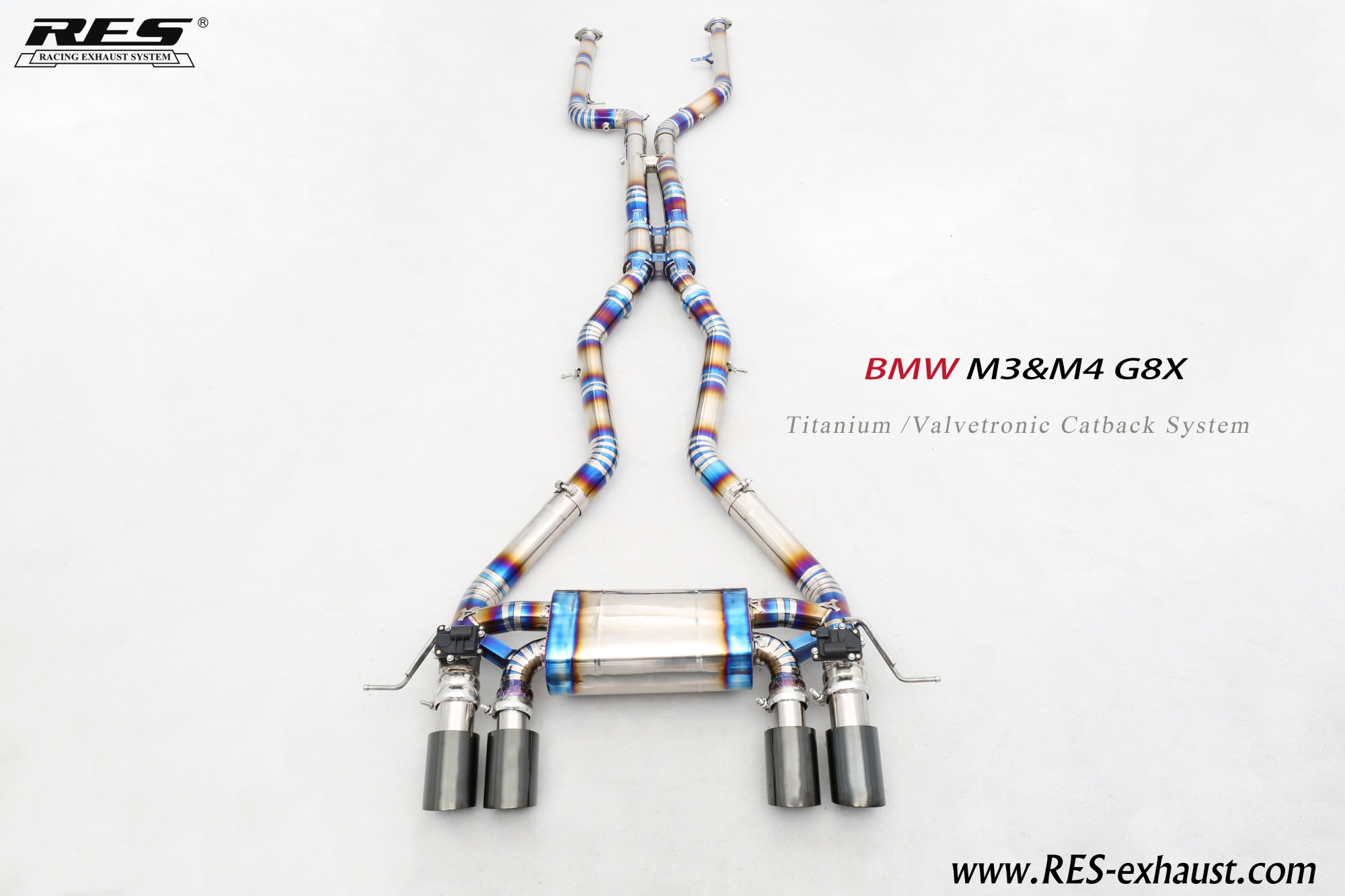 BMW M4 G82 Titanium / Valvetronic Catback System-Foshan Ke Yate Auto ...