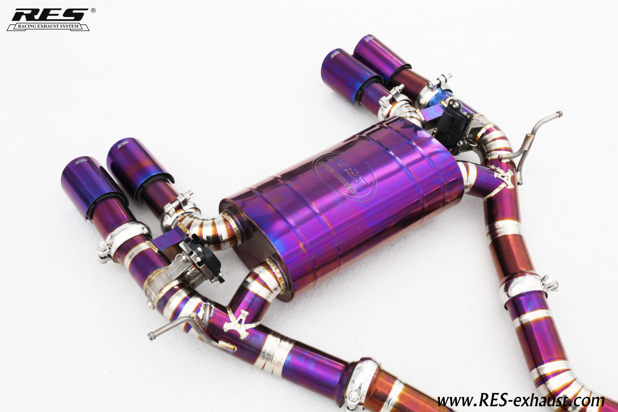 BMW M4 F82 Titanium / Valvetronic Catback System-Foshan Ke Yate Auto ...