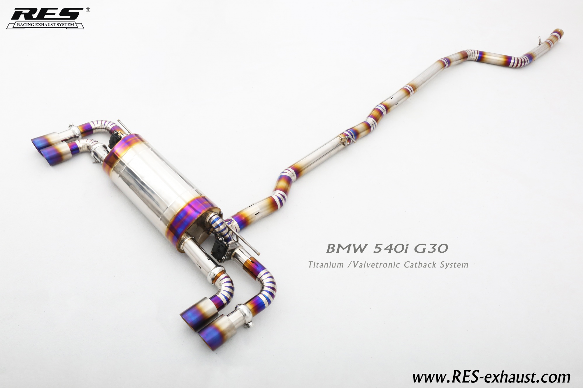 BMW 540i G30 Titanium / Valvetronic Catback System-Foshan Ke Yate Auto ...