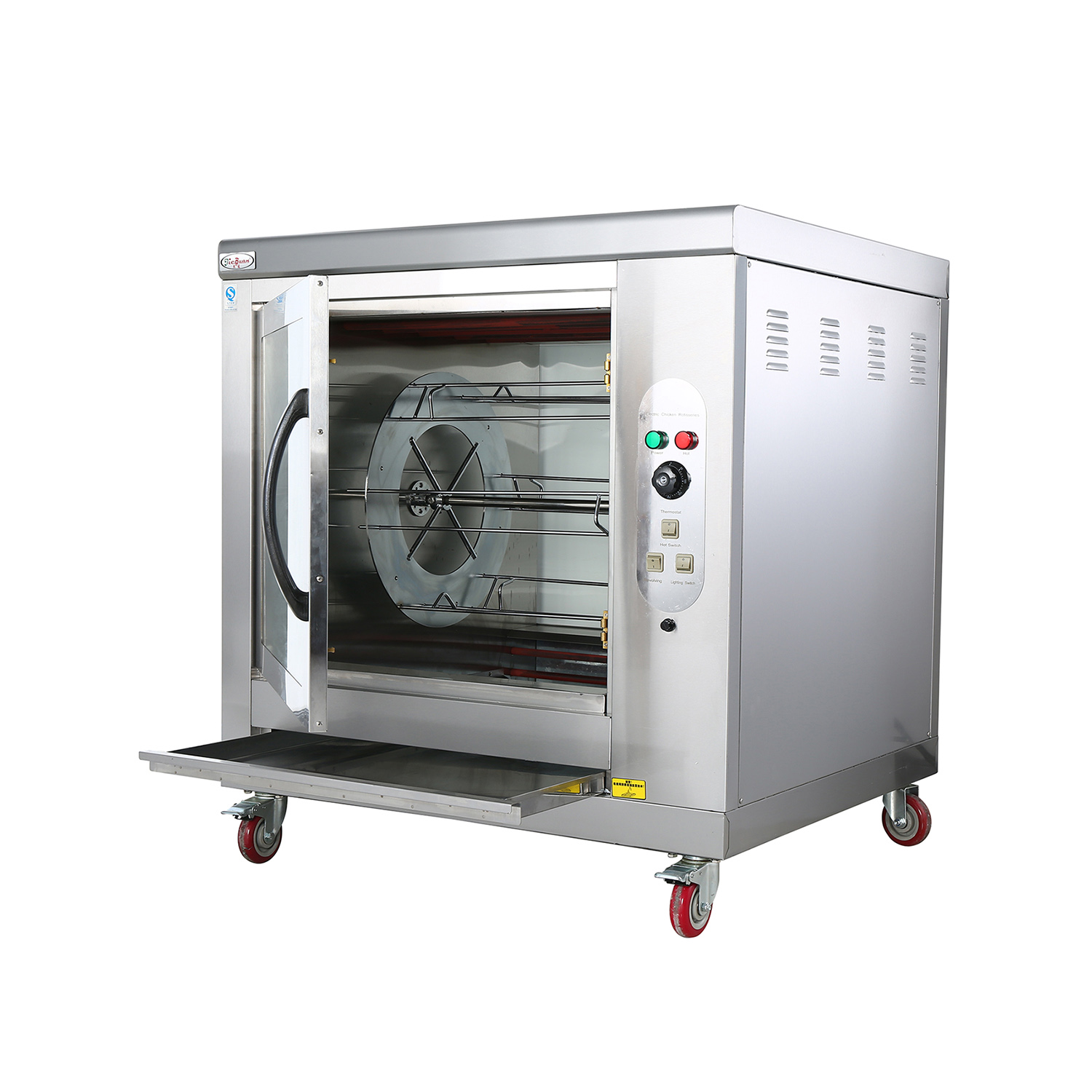 singel layer chicken grill,chicken rotisseries,chicken grill oven EB201