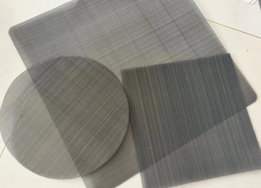 不锈钢斜纹编织网