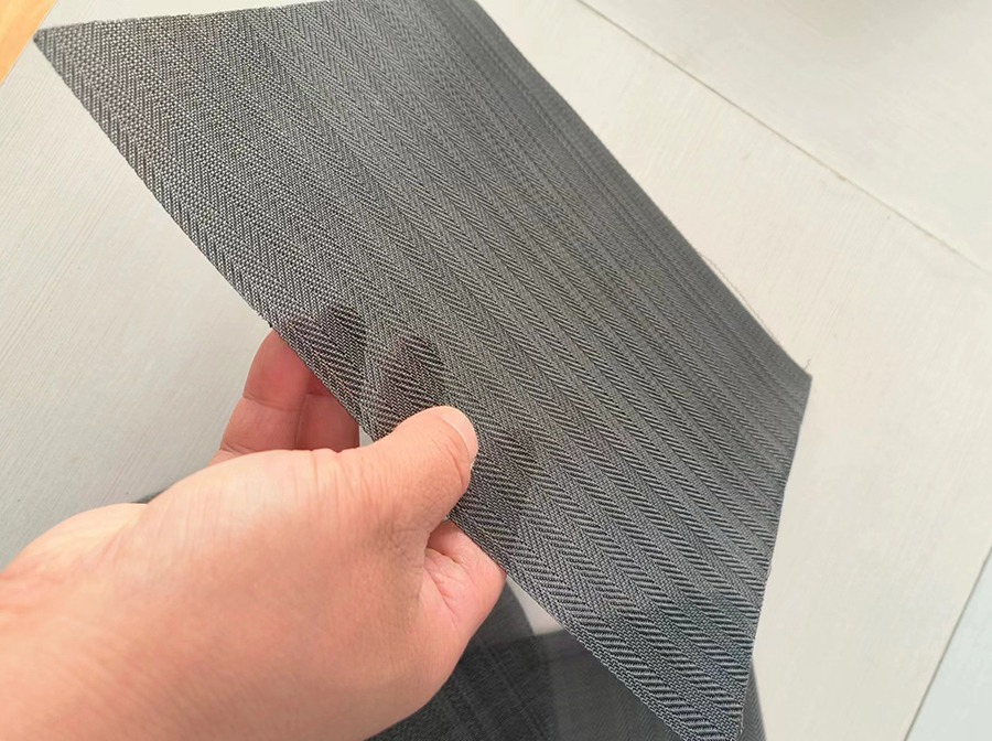 不锈钢斜纹编织网