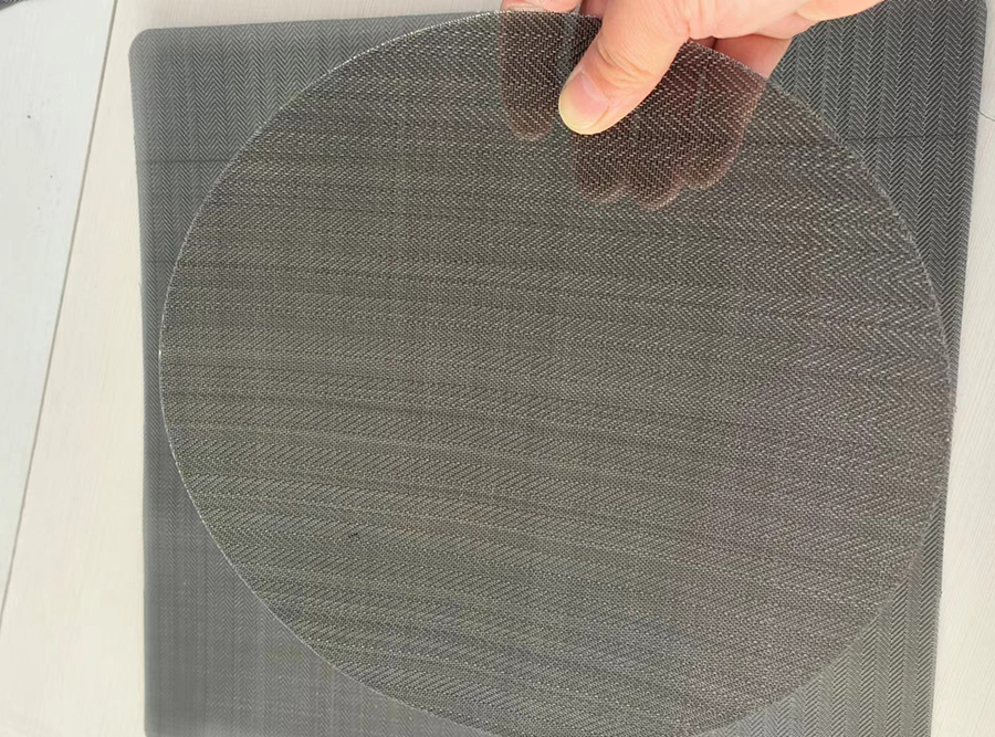 不锈钢斜纹编织网