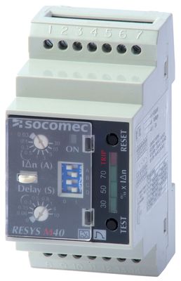 SOCOMEC RESYS M40 A型漏电保护继电器用于电动负载隔离