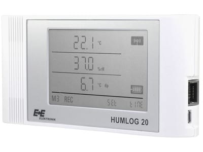 E+E HUMLOG 20湿度、温度、空气压力和CO2数据记录仪