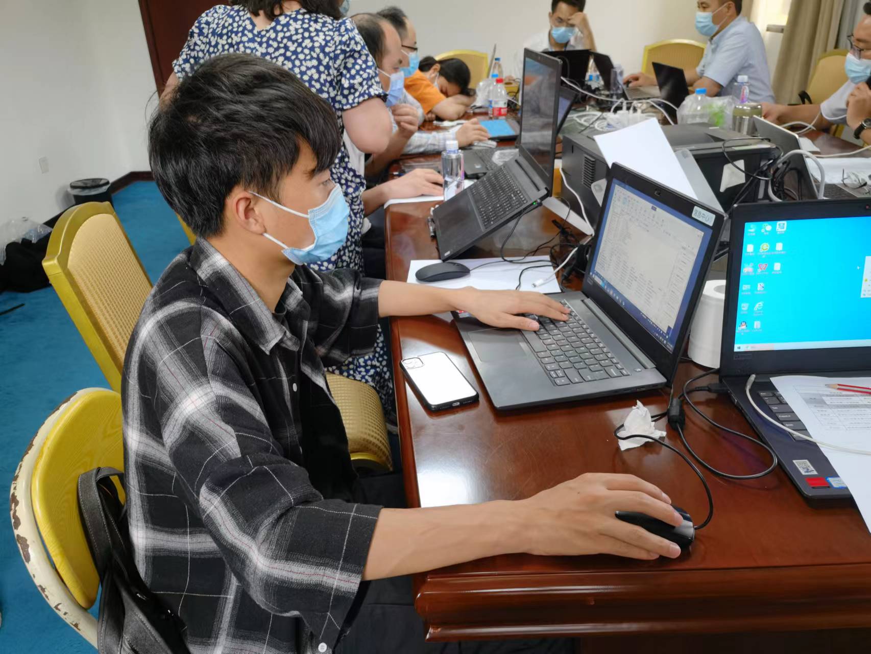 再次出征！汇彩网登录大厅人再赴疫情防控一线开展信息化支持事情