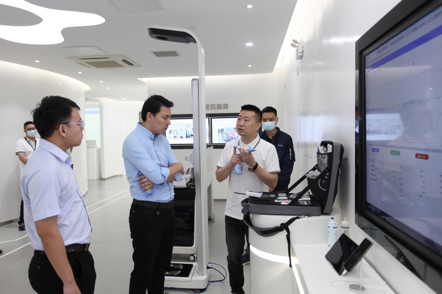 惠州市智慧大数据有限公司董事长邬旭栋一行