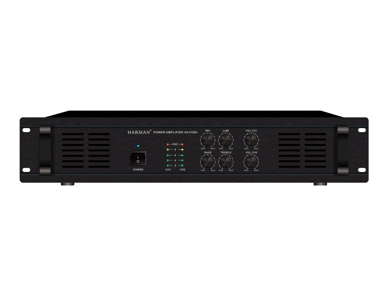 四通道功放4*180W