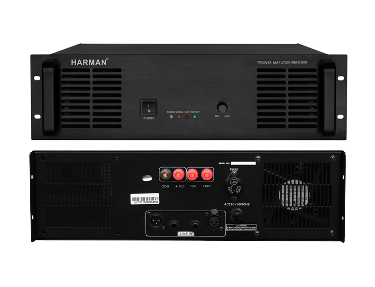 纯后级广播功率放大器 1000W