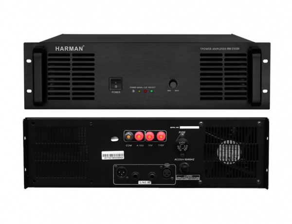 纯后级广播功率放大器 1000W