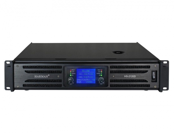 专业功放-1200W×2