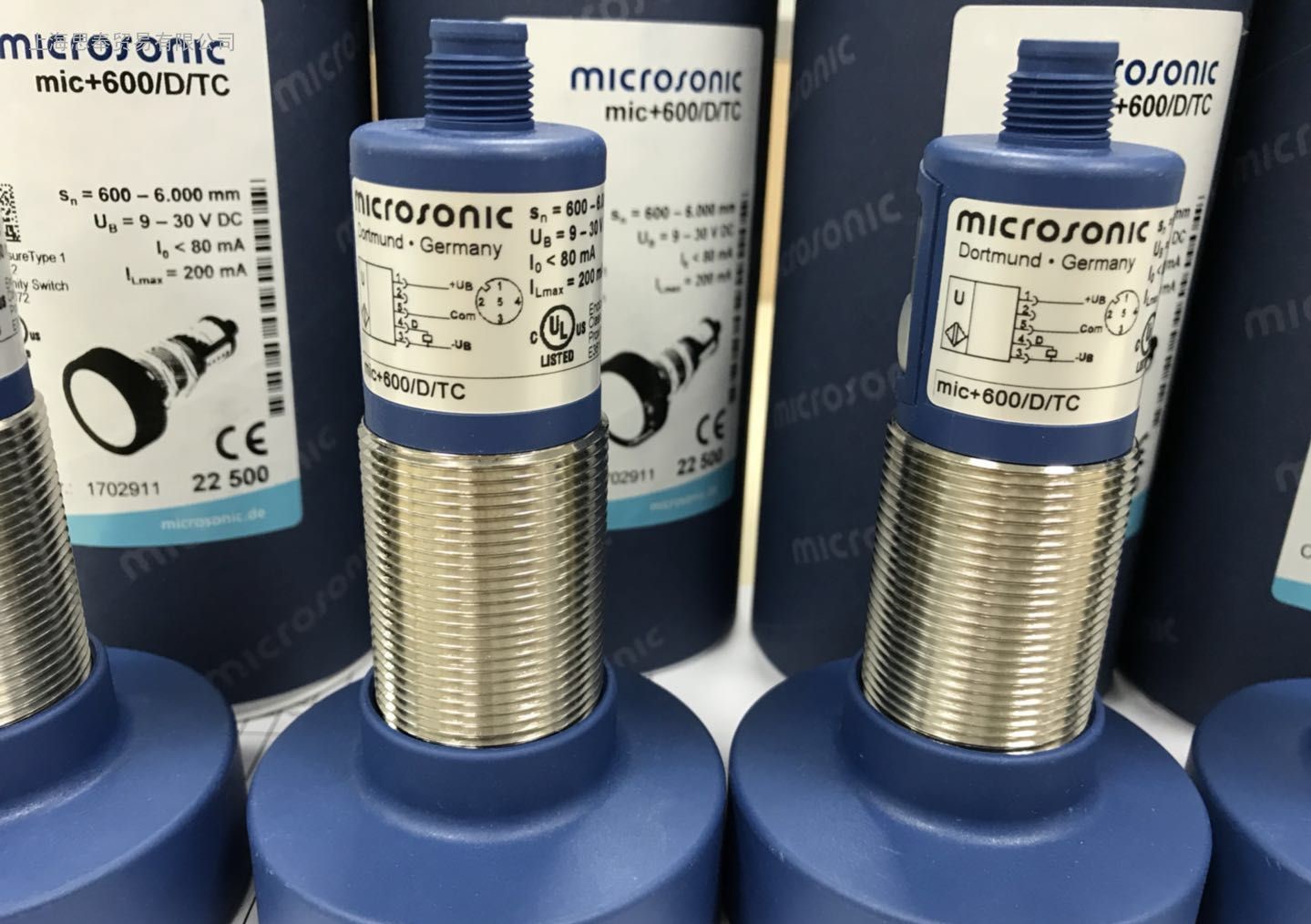 Microsonic 麦克声能 超声波传感器 mic+130